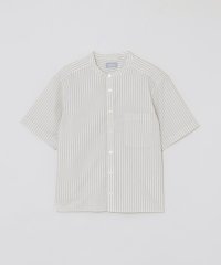 MACKINTOSH PHILOSOPHY/GREY LABEL ストライプバンドカラーショートスリーブシャツ/508329528