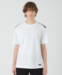BLACK LABEL CRESTBRIDGE/ショルダーチェックハニカムTシャツ/508349029
