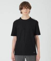 BLACK LABEL CRESTBRIDGE/ショルダーチェックハニカムTシャツ/508349029