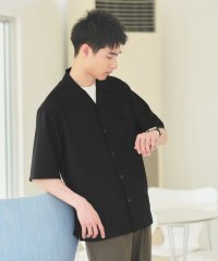 green label relaxing/ドライ ジャージ ジャストルーズ オープンカラー シャツ －ストレッチ・吸水速乾－/508355294