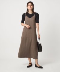 green label relaxing/スウェードライク キャミソール ワンピース/508364917