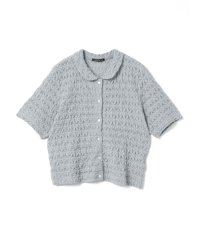 mizuiro ind/mizuiro ind ストレッチレースラウンドカラーシャツ/508368106