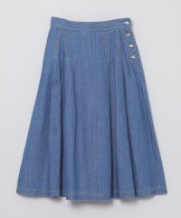 MACKINTOSH PHILOSOPHY/コットンリネンデニムタックプリーツスカート/508378373