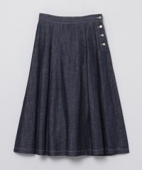MACKINTOSH PHILOSOPHY/コットンリネンデニムタックプリーツスカート/508378373