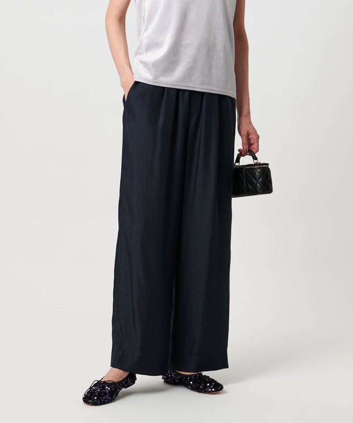BEAUTY&YOUTH　UNITED ARROWS　ドロスト　イージーパンツ シャンブレー ドロスト イージーパンツ(508381262
