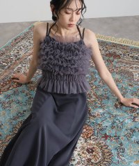 PourVous/プールヴー PourVous ロング&ノースリーブフォーマルシャーリングチュール2点セットAラインセレモニー結婚式二次会パーティードレスオケージョンドレス同窓会/508382008