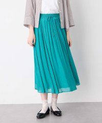 Petit Honfleur/プチ オンフルール Petit Honfleur シアーギャザースカート/508382402