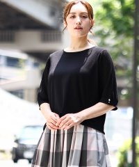 eur3/【大きいサイズ/a.v.v×eur3】プリーツスリーブサマーニット/508382468