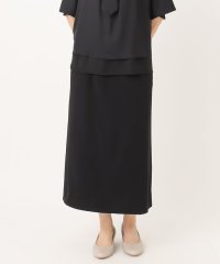 eur3/【大きいサイズ】カットジョーゼットナロースカート/508382469