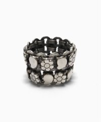EDIFICE/THARU SILVER(タルー シルバー)  Double Ring FLOWER/508382651