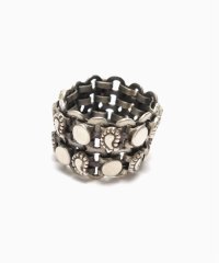 EDIFICE/THARU SILVER(タルー シルバー)  Double Ring PAISLEY/508382652