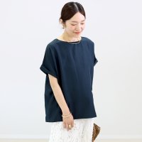 Aletta vita/アレッタ ヴィータ Aletta vita エステルボイル後ろボタン華奢見え2WAYブラウス/508382675