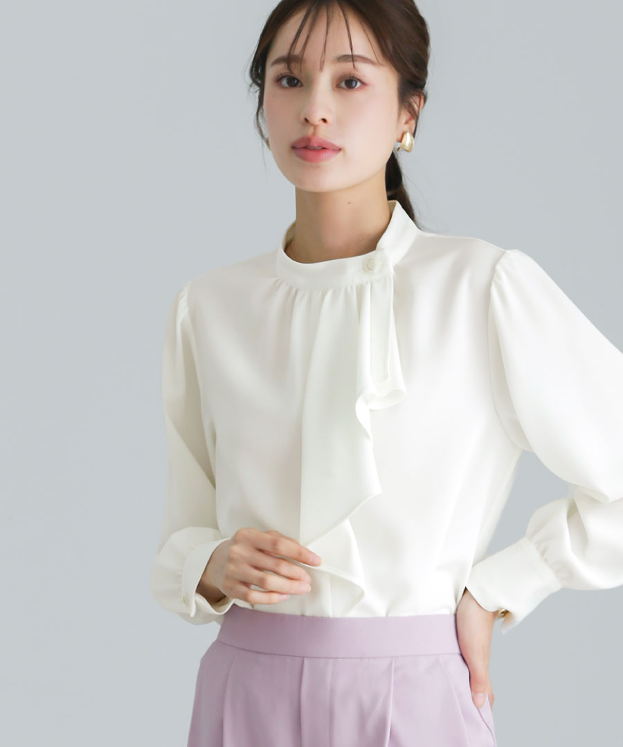 JUSGLITTY - 新品 セットブラウス 単品/ホワイト JUSGLITTY（ジャスグリッティ）ブラウス 白 サイズ:2(M位