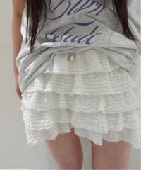 U by Spick&Span/CRANK/クランク LACE CANCAN SKIRT PANTS/508383151