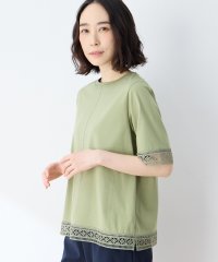DECOY Since1981/デコイ DECOY 【冷感】【UVカット】ひやさらコットンプレミアムレースTシャツ/508383194