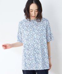 DECOY Since1981/デコイ DECOY 【冷感】【UVカット】ひやさらコットンプレミアム袖ギャザーチュニックTシャツ/508383195
