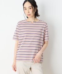 DECOY Since1981/デコイ DECOY 【冷感】【UVカット】ひやさらコットンプレミアムマルチボーダーTシャツ/508383197
