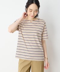 DECOY Since1981/デコイ DECOY 【冷感】【UVカット】ひやさらコットンプレミアムマルチボーダーTシャツ/508383197