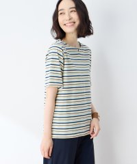 DECOY Since1981/デコイ DECOY 【冷感】【UVカット】ひやさらコットンプレミアムマルチボーダーTシャツ/508383197