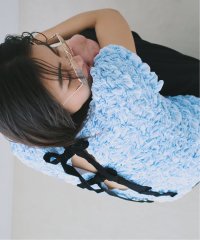 U by Spick&Span/《追加予約》popcorn ribon ブラウス/508383210