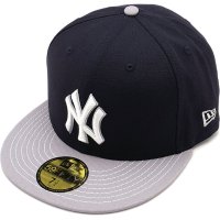 NEW ERA/ニューエラ NEW ERA 59FIFTY Duck Canvas ネイビー/グレー [14388860]/508383233