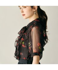 Audie a Muses/チェリープリントリボン付きブラウス/508383507