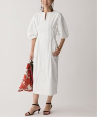 VERMEIL par iena/《予約》NAOKO OKUSAコラボ ストレッチデニムウエストシェイプワンピース/508383509