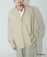 J.S Homestead/《予約》J.S.Homestead / バンド カラー P/O シャツ/508383510