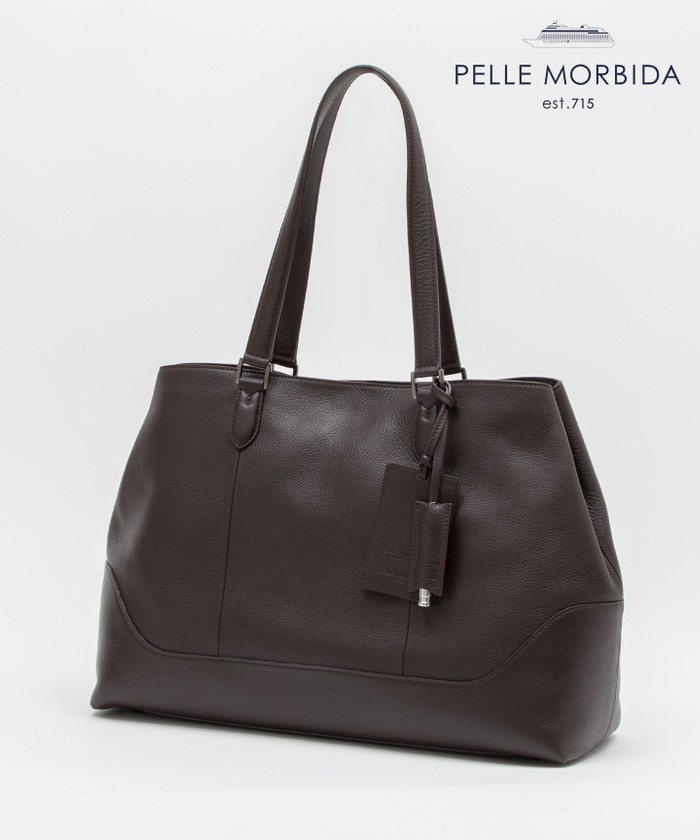 別注/日本製【PELLE MORBIDA×GOTAIRIKU】レザー トートバッグ