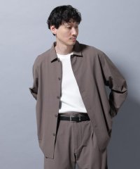 NANO universe/ストレッチワイドシャツブルゾン(セットアップ可)/508142095