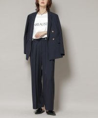 NANO universe/ドライウェザーストレッチ2タックワイドパンツ(セットアップ可)/508149090