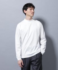 NANO universe/アンチスメルモックネックTシャツ 長袖/508182804