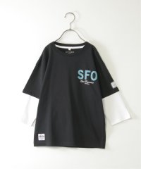ikka kids/7分袖レイヤードロゴTシャツ（120〜160cm）/508187130