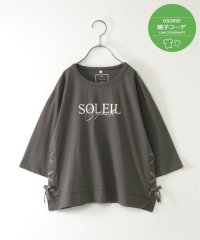 ikka kids/【親子コーデ】フォトロゴプリント7分袖Tシャツ（120〜160cm）/508187132