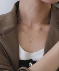 SLOBE IENA/unique/ユニーク SLOBE別注 ダイヤモンド1粒ネックレス/508384147