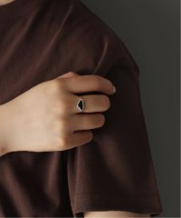 Lilas/【SAMH by LILAS】ダイヤモンドカットオニキスリング SV/508384280