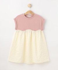 SHOO・LA・RUE(Kids) /シューラルー キッズ SHOO・LA・RUE／Kids 【100ー120cm】フラワージャガードドッキングワンピース/508384292