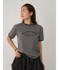 emmi atelier/グラフィックリンガーTシャツ/508384330