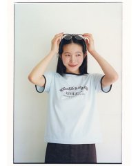 emmi atelier/グラフィックリンガーTシャツ/508384330