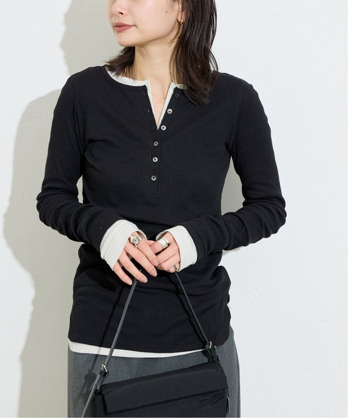 JOURNAL STANDARD ジャーナルスタンダード 24AW シアーテレコヘンリーネックプルオーバー  ブラウン F IT4XH46PQOD8 シアーテレコヘンリーネックプルオーバー（Tシャツ／カットソー
