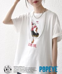 SHIPS any WOMEN/SHIPS any:〈洗濯機可能〉OLIVE OYL(TM) プリント TEE/508384451