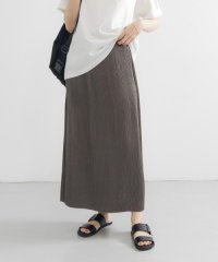 URBAN RESEARCH/サテンプリーツストレートラインスカート/508384718