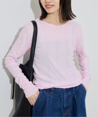 SLOBE IENA/《追加6予約/一部カラーWEB・店舗限定》miller  SLOBE別注 SHEER RIB クルーネック/508384742