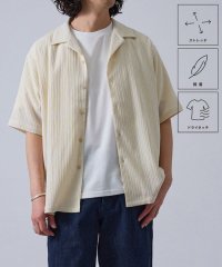 JUNRed/ライトクレープリラックスシャツ/軽量/508384765