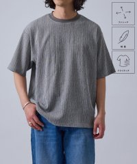 JUNRed/ライトクレープリラックスプルオーバー/軽量/508384766