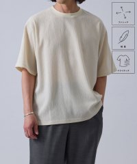 JUNRed/ライトクレープリラックスプルオーバー/軽量/508384766