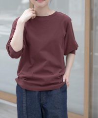 URBAN RESEARCH DOORS/FORK&SPOON　ハイツイストコットンギャザースリーブTシャツ/508088100
