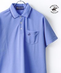 BEVERLY HILLS POLO CLUB/ビバリーヒルズポロクラブ BEVERLY HILLS POLO CLUB/BHPC 襟リブライン ワンポイントロゴ刺繍 無地 ポロシャツ レディース メンズ/508105691
