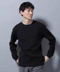 NANO universe/アンチスメルワッフルTシャツ 長袖/508182806