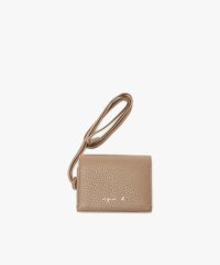 agnes b. VOYAGE FEMME/レザー 2way 三つ折り 財布ショルダー (ZAW02A－01)/508317151
